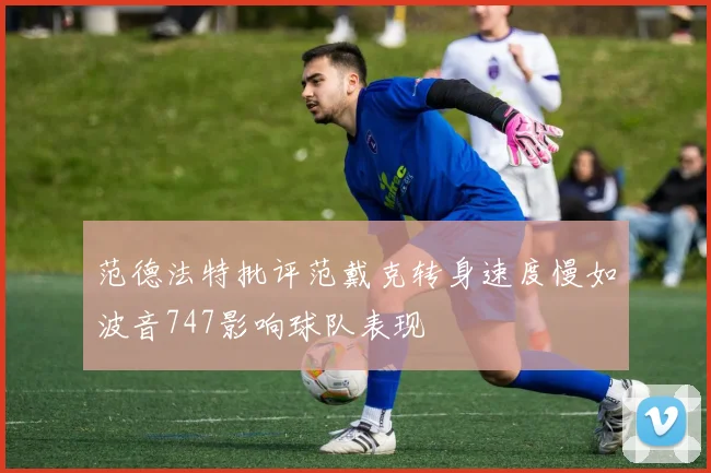 范德法特批评范戴克转身速度慢如波音747影响球队表现